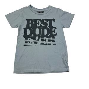 Tiny Whales Blue Best Dude Ever Tee